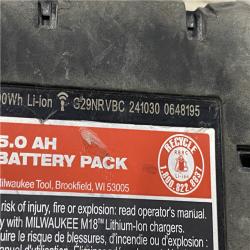 AS-IS Milwaukee FUEL 18V Lithium-Ion Brushless Cordless Hammer Drill and Impact Driver Combo Kit