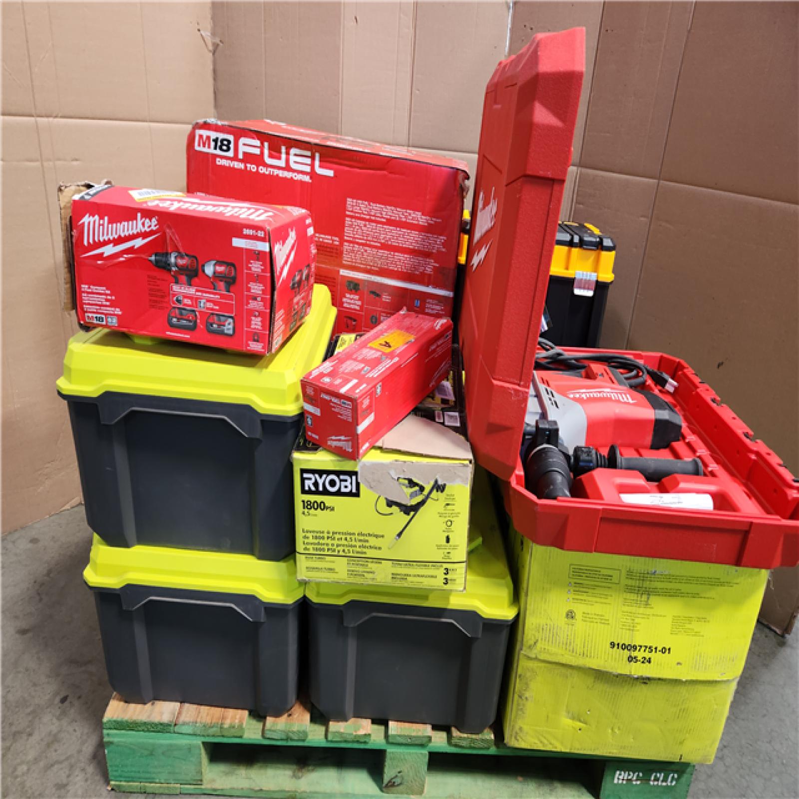 CALIFORNIA AS-IS TOOL PALLET