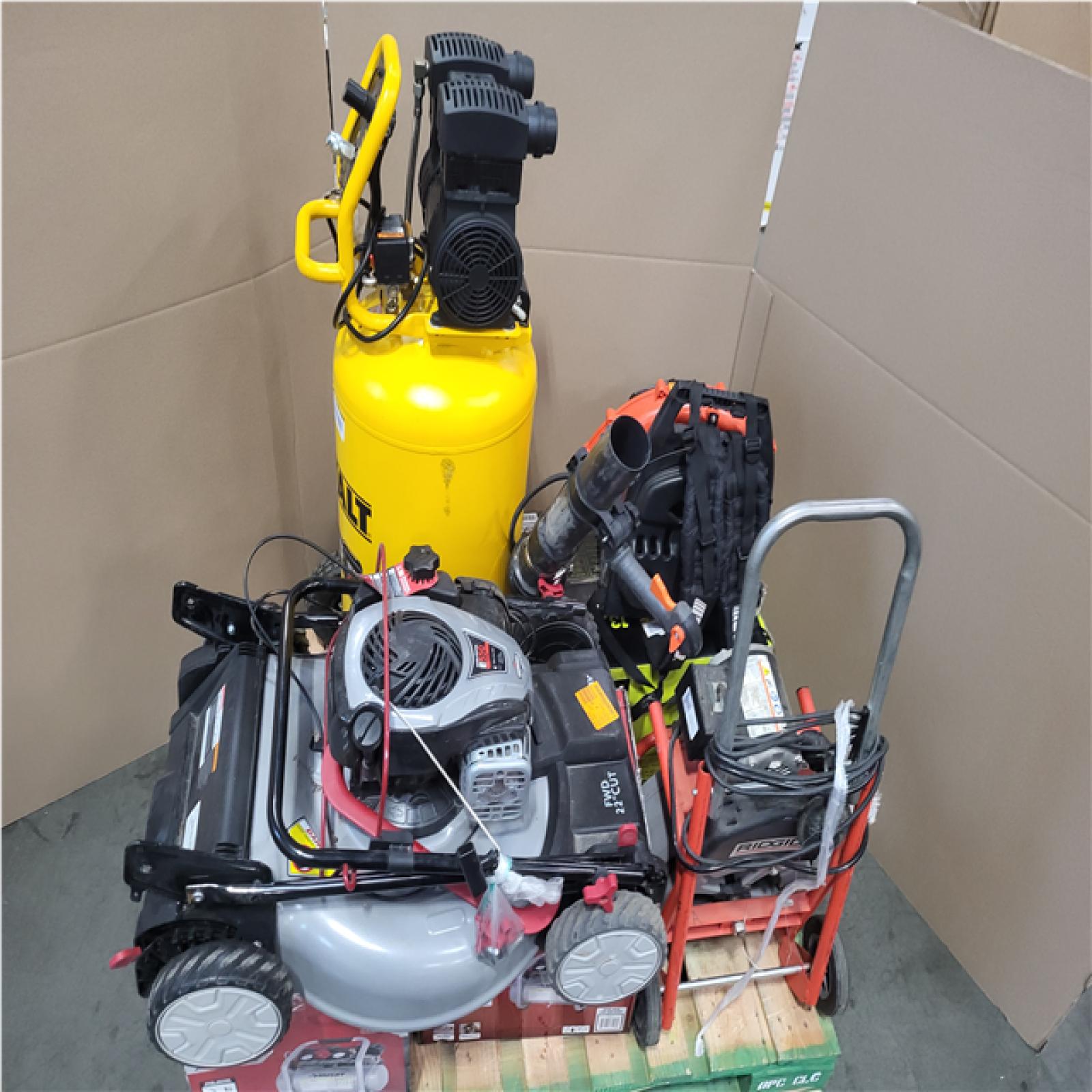 CALIFORNIA AS-IS OUTDOOR POWER EQUIPMENT