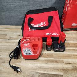 HOUSTON LOCATION - AS-IS (APPEARS LIKE NEW) Milwaukee  FUEL 12-Volt Lithium-Ion Brushless Cordless Hammer Drill and Impact Driver Combo Kit