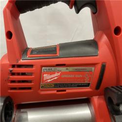 AS-IS Milwaukee M12 12V Lithium-Ion Cordless Grease Gun (Tool-Only)