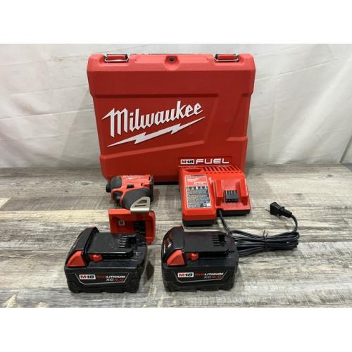 AS-IS Milwaukee FUEL SURGE 18V Lithium-Ion Brushless Cordless 1/4 in. Hex Impact Driver Kit