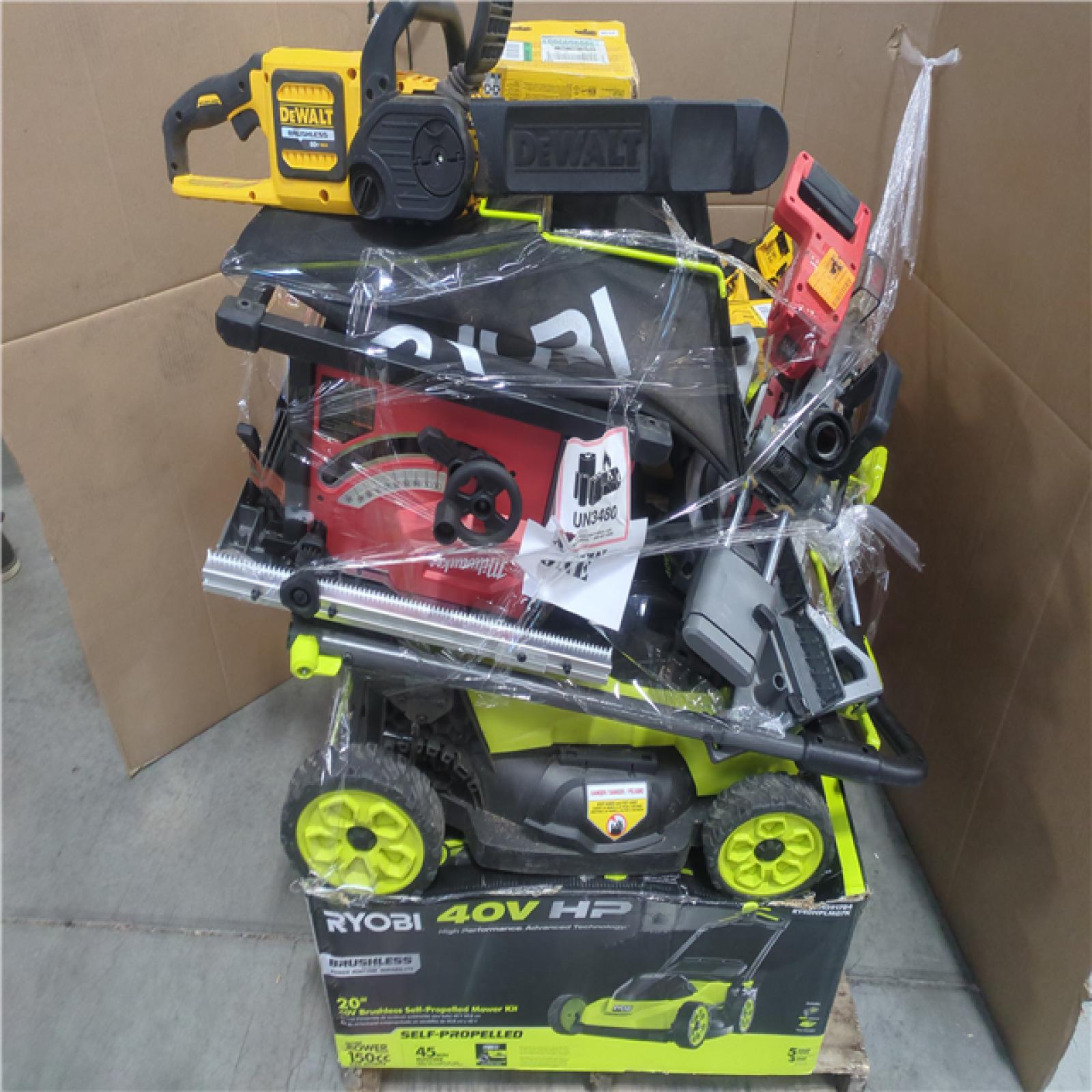 CALIFORNIA AS-IS TOOL PALLET
