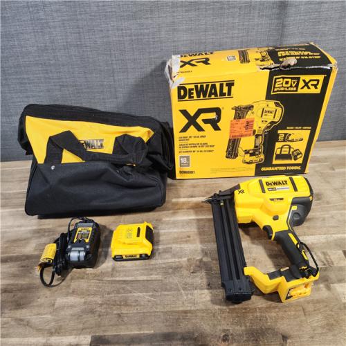 HOUSTON LOCATION - AS-IS DEWALT 20V MAX XR 18 Gauge Brad Nailer Kit