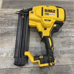 AS-IS DEWALT 20V MAX XR Lithium-Ion Electric Cordless 18-Gauge Brad Nailer (Tool Only)