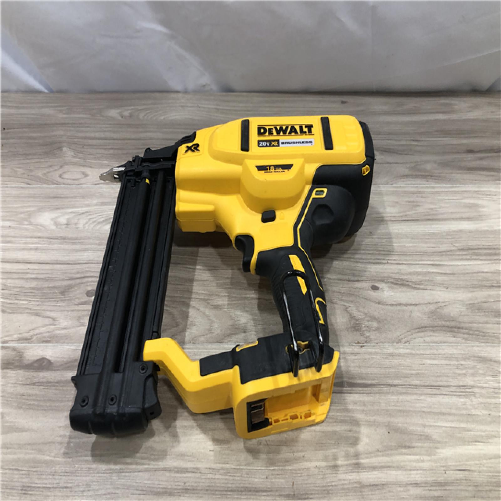 AS-IS DeWalt 20V MAX XR 18 Ga.Cordless Nailer (Tool-Only)