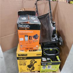 CALIFORNIA AS-IS OUTDOOR POWER EQUIPMENT