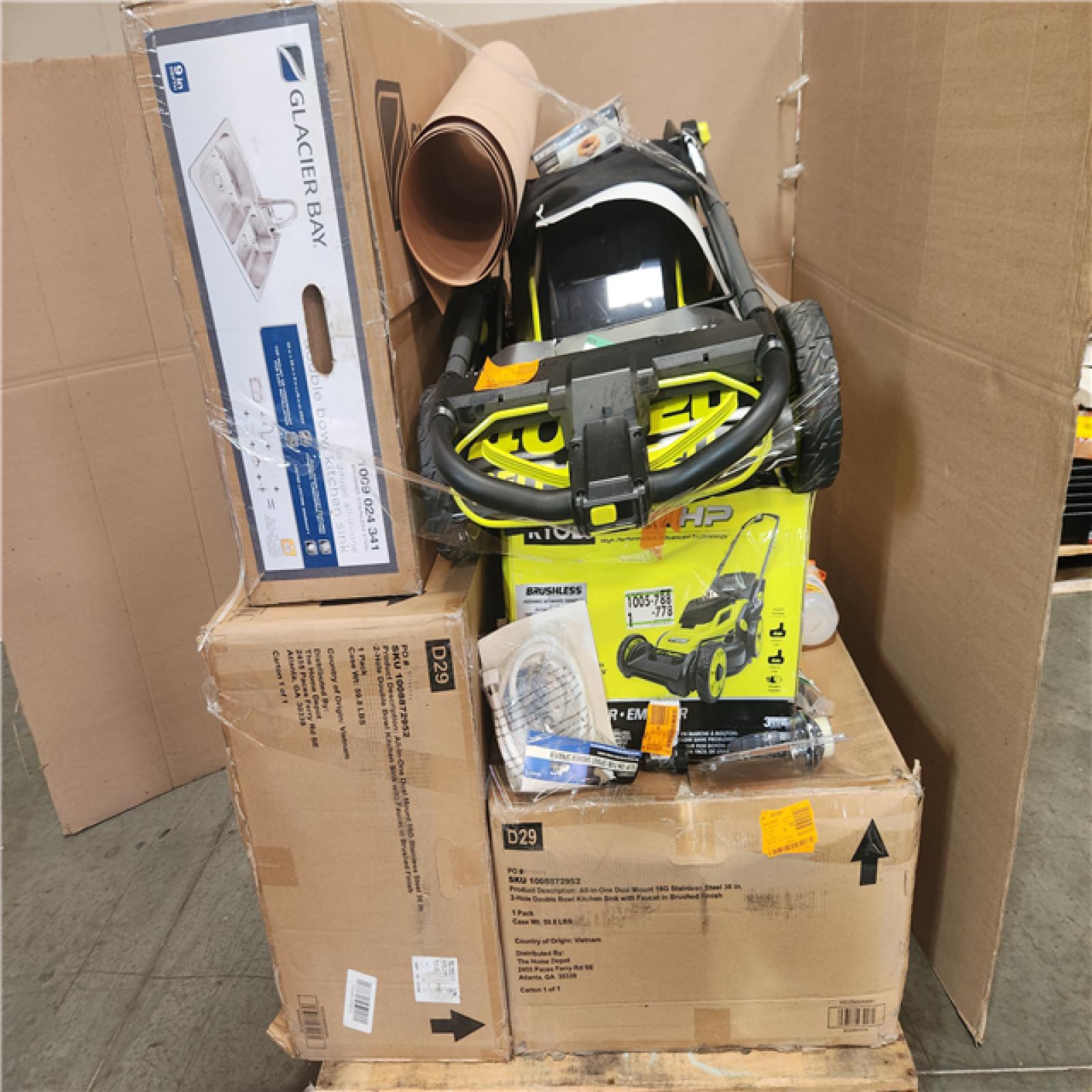 California AS-IS Home Improvement Pallet