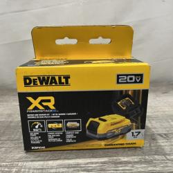 NEW - DEWALT 20V MAX XR POWERSTACK Lithium-Ion Battery Starter Kit with 1.7Ah Battery and Charger