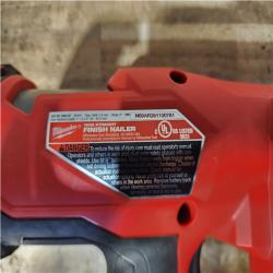Houston Location AS-IS Milwaukee FUEL 18-Volt Lithium-Ion Brushless Cordless Gen ll 16-Gauge Straight Finish Nailer (Tool Only)
