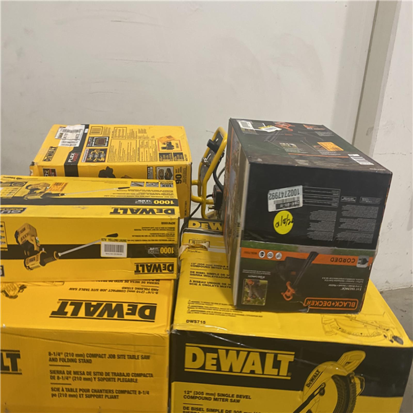 Dallas Location - As-Is DEWALT Tool Pallet