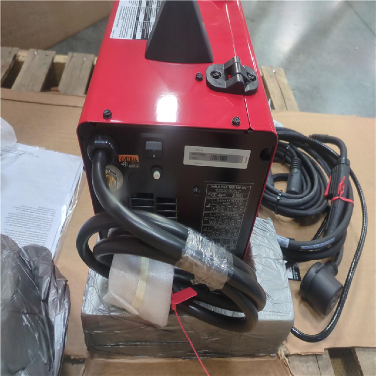 CALIFORNIA AS-IS lINCOLN ELECTRIC WELD-PAK