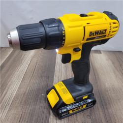 GOOD DEWALT 20V MAX Cordless 1/2 in. Drill/Driver, (2) 20V 1.3Ah Batteries, Charger and Bag