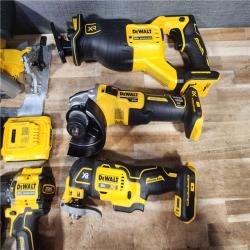 HOUSTON LOCATION - AS - IS DEWALT 20V MAX Lithium-Ion Cordless 6-Tool Combo Kit