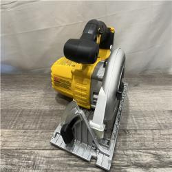 AS-IS DEWALT 20-Volt MAX Lithium-Ion Cordless 6-1/2 in. Circular Saw (Tool-Only)