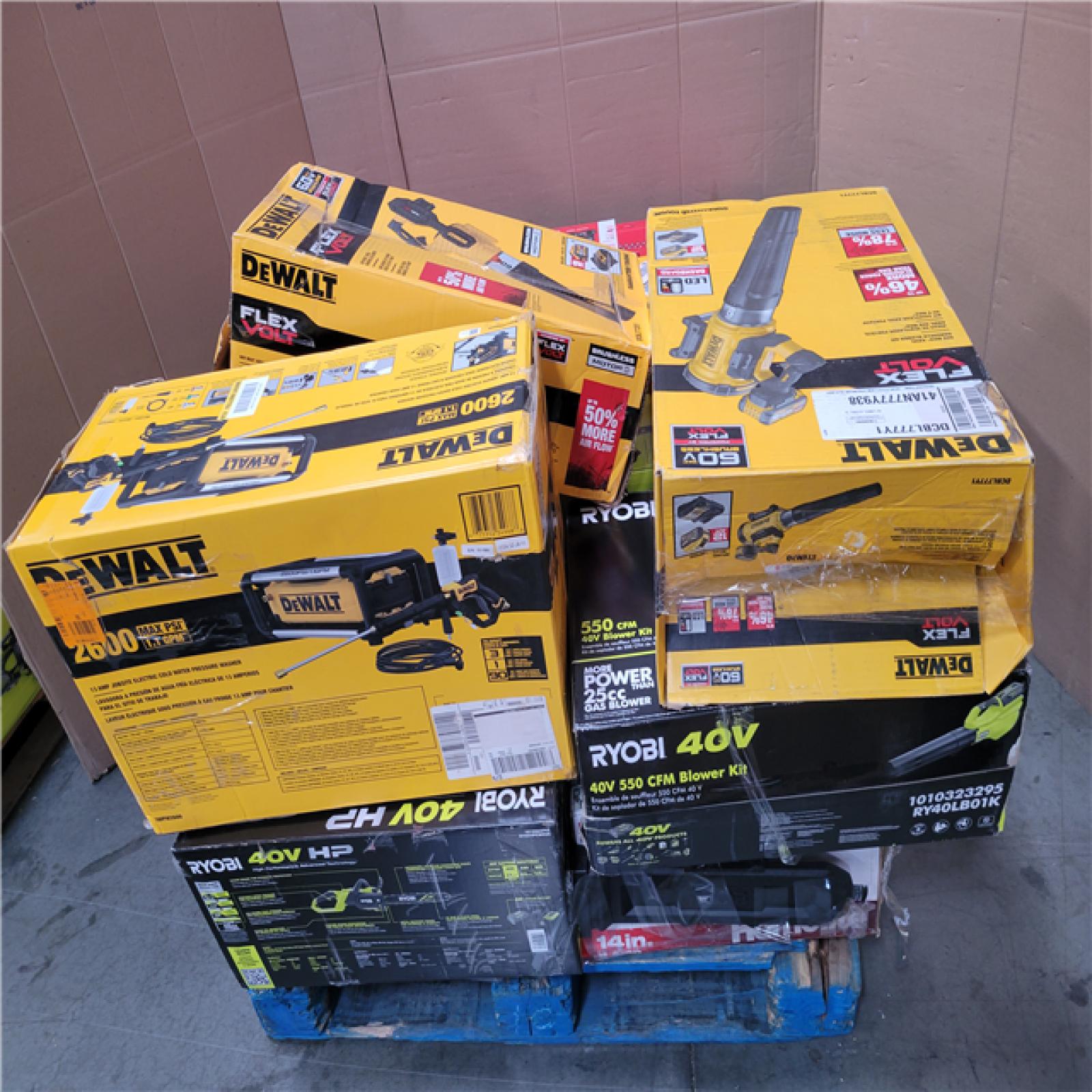 CALIFORNIA AS-IS TOOL PALLET