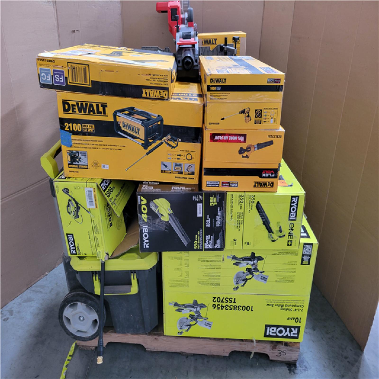 CALIFORNIA AS-IS TOOL PALLET