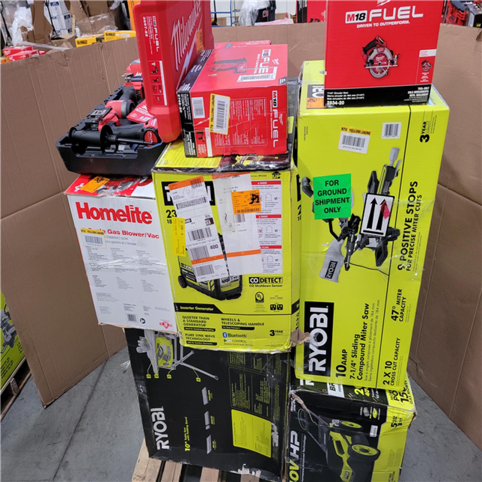 CALIFORNIA AS-IS TOOL PALLET