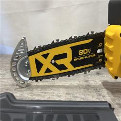 AS-IS DEWALT 20V MAX 8 in. Brushless Cordless Battery Powered Pruning Chainsaw (Tool Only)