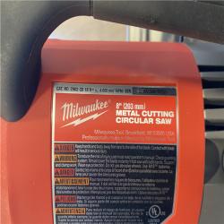 AS-IS Milwaukee FUEL 18V 8 in. Lithium-Ion Brushless Cordless Metal Cutting Circular Saw (Tool-Only)
