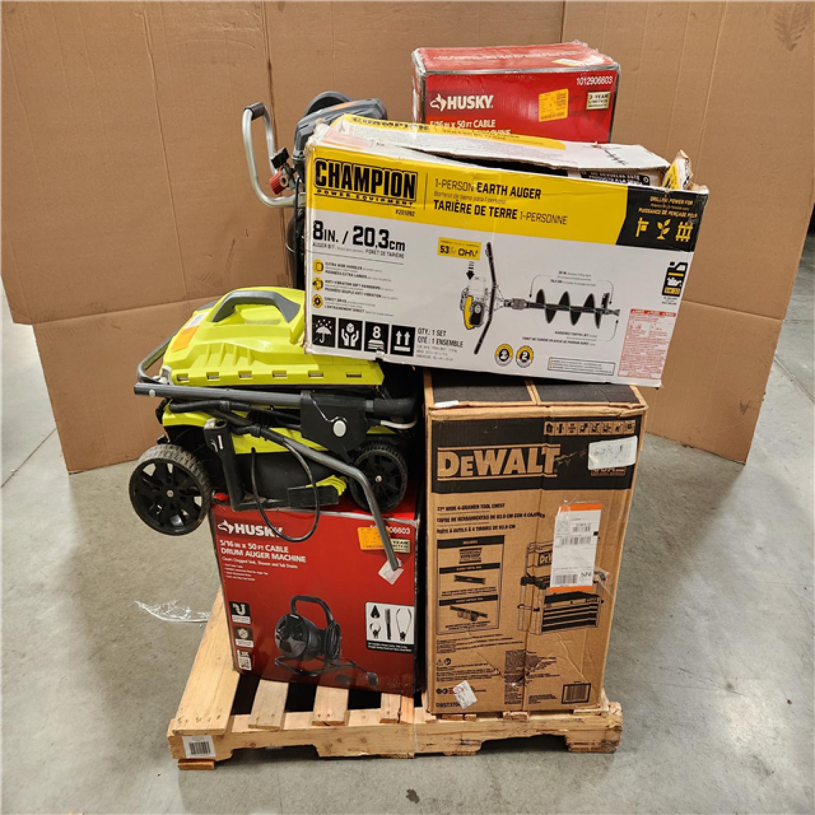 CALIFORNIA AS-IS OUTDOOR POWER EQUIPMENT