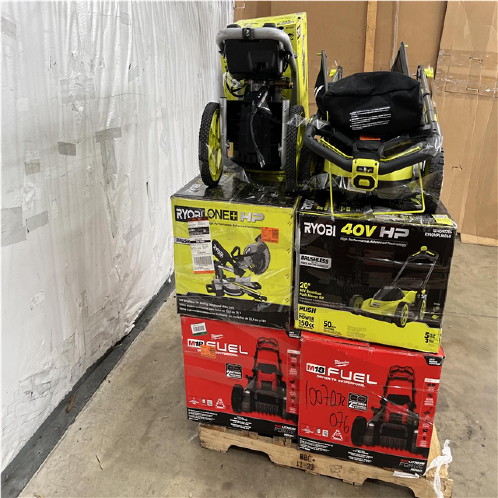 Houston Location - AS-IS Tool Pallet