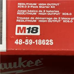 NEW - Milwaukee 18-Volt Lithium-Ion High Output Starter Kit