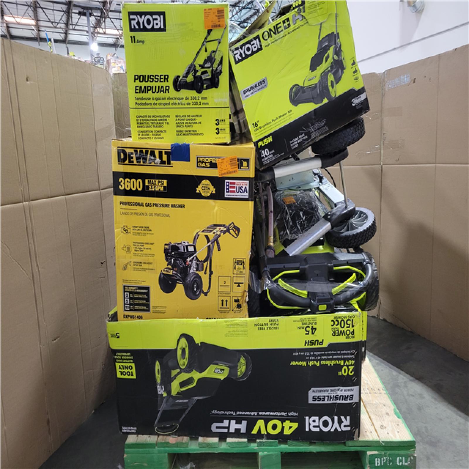 CALIFORNIA AS-IS OUTDOOR POWER EQUIPMENT
