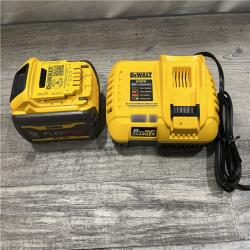 AS-IS DEWALT 20V/60V MAX FLEXVOLT Lithium-Ion 9.0Ah Battery and Charger Starter Kit