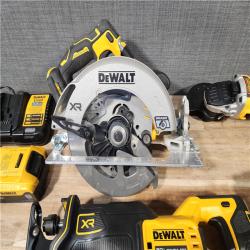 HOUSTON LOCATION - AS-IS DEWALT 20V MAX Lithium-Ion Cordless 6-Tool Combo Kit