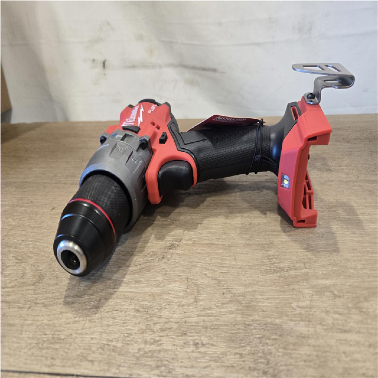 AS-IS Milwaukee FUEL 18V Lithium-Ion Brushless Cordless 1/2 in. Hammer Drill/Driver (Tool-Only)