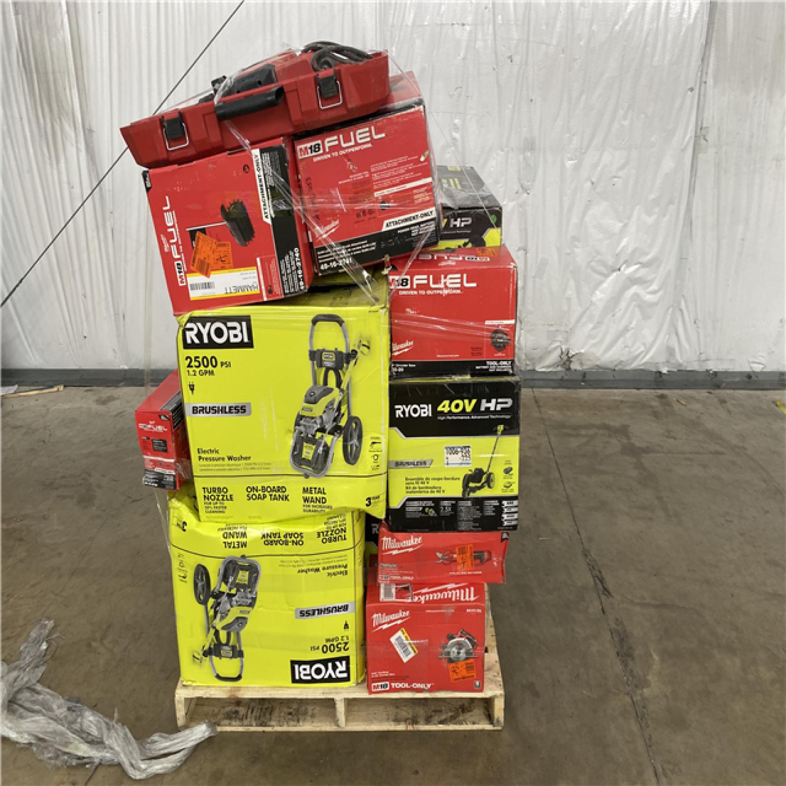 Houston Location AS IS - Tool Pallet