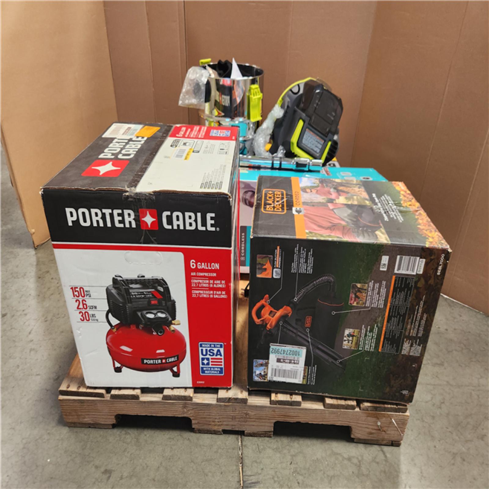 CALIFORNIA AS-IS TOOL PALLET