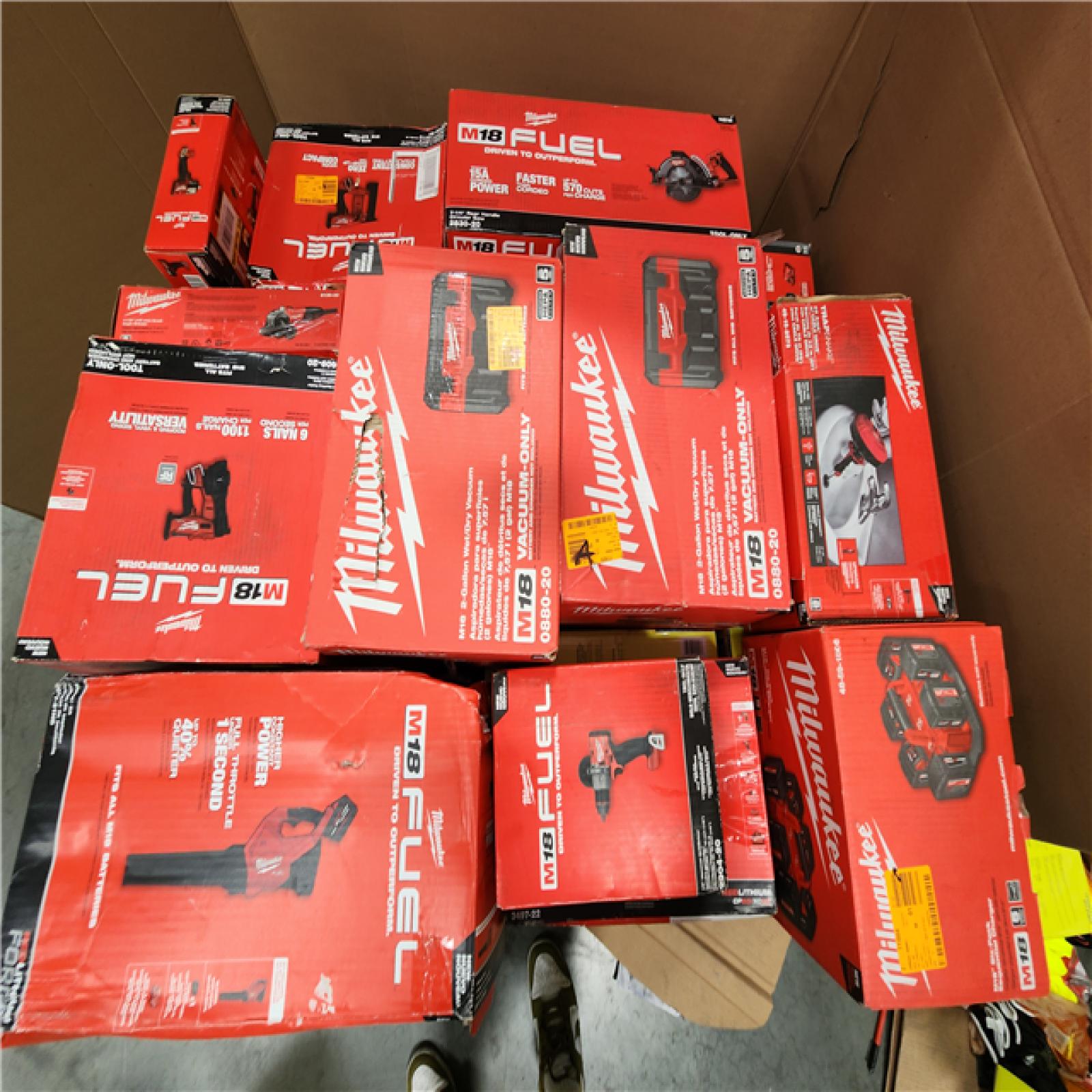 CALIFORNIA AS-IS TOOL PALLET