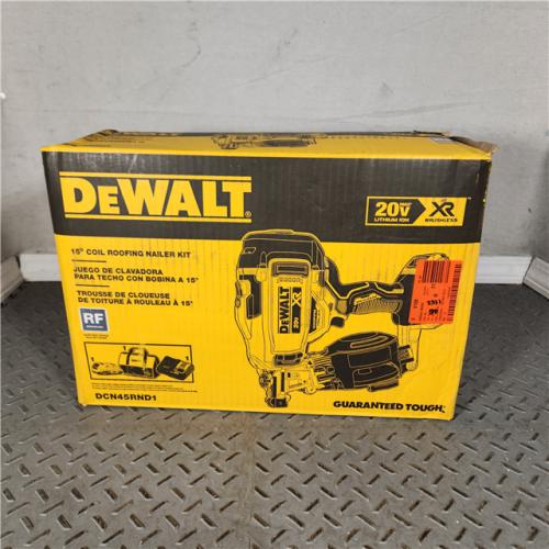 Houston Location - AS-IS DeWalt Roofing Nailer Cordless  - Appears IN NEW Condition