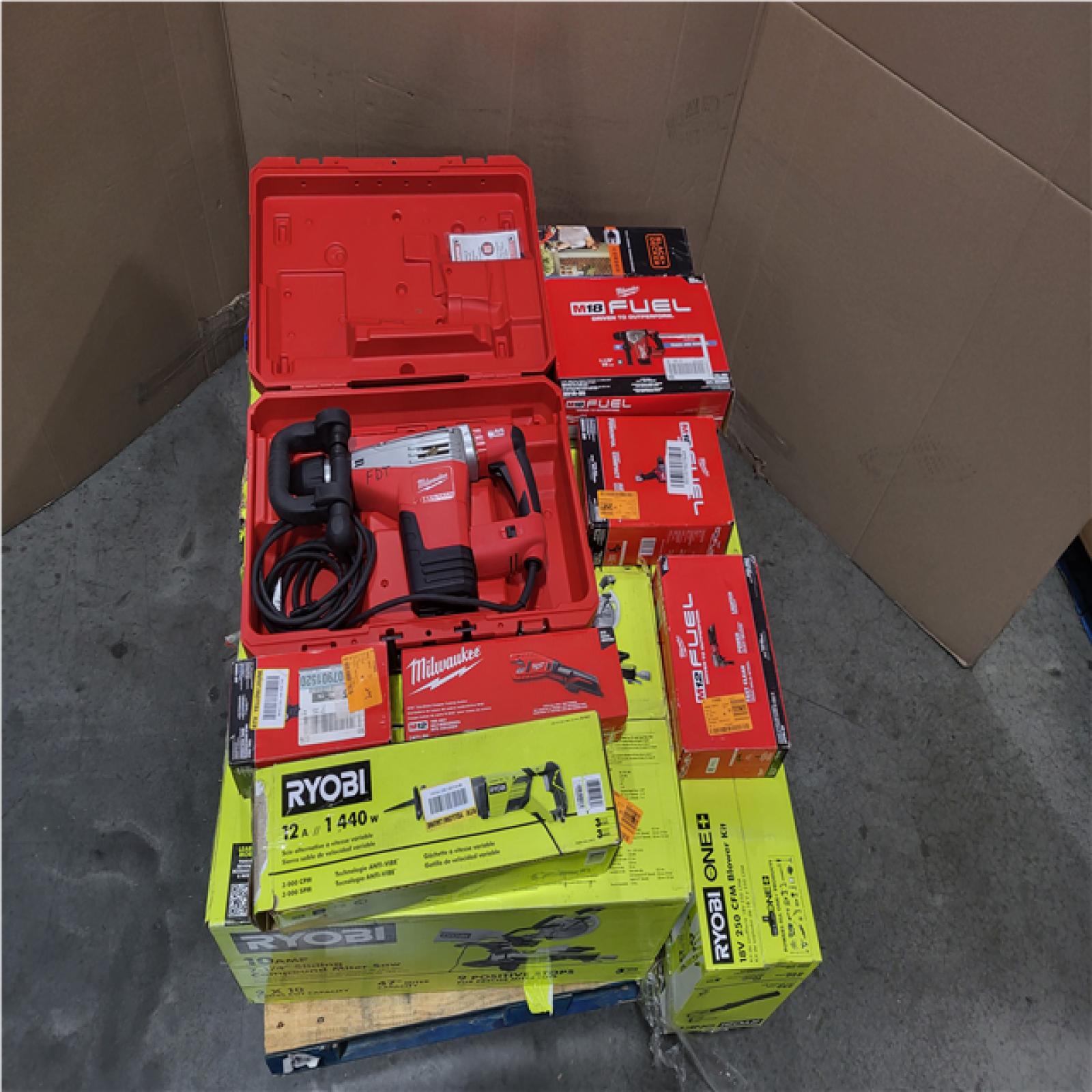 CALIFORNIA AS-IS TOOL PALLET