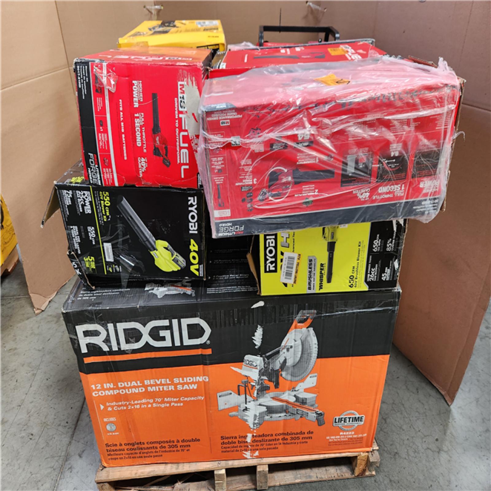CALIFORNIA AS-IS TOOL PALLET