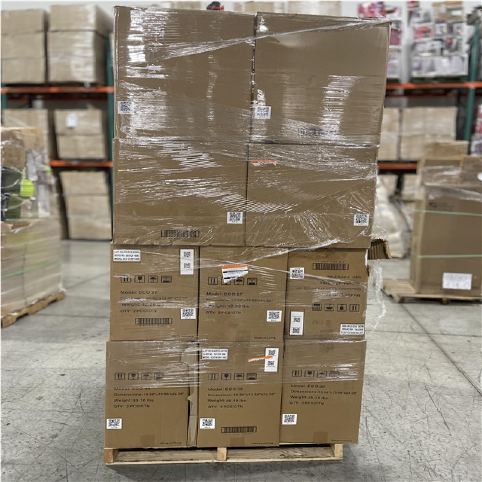 DALLAS LOCATION- ECOSMART 27KW 240V TANKLESS WATER HEATER W INLINE FLOW RESTRICTOR (52 UNITS)