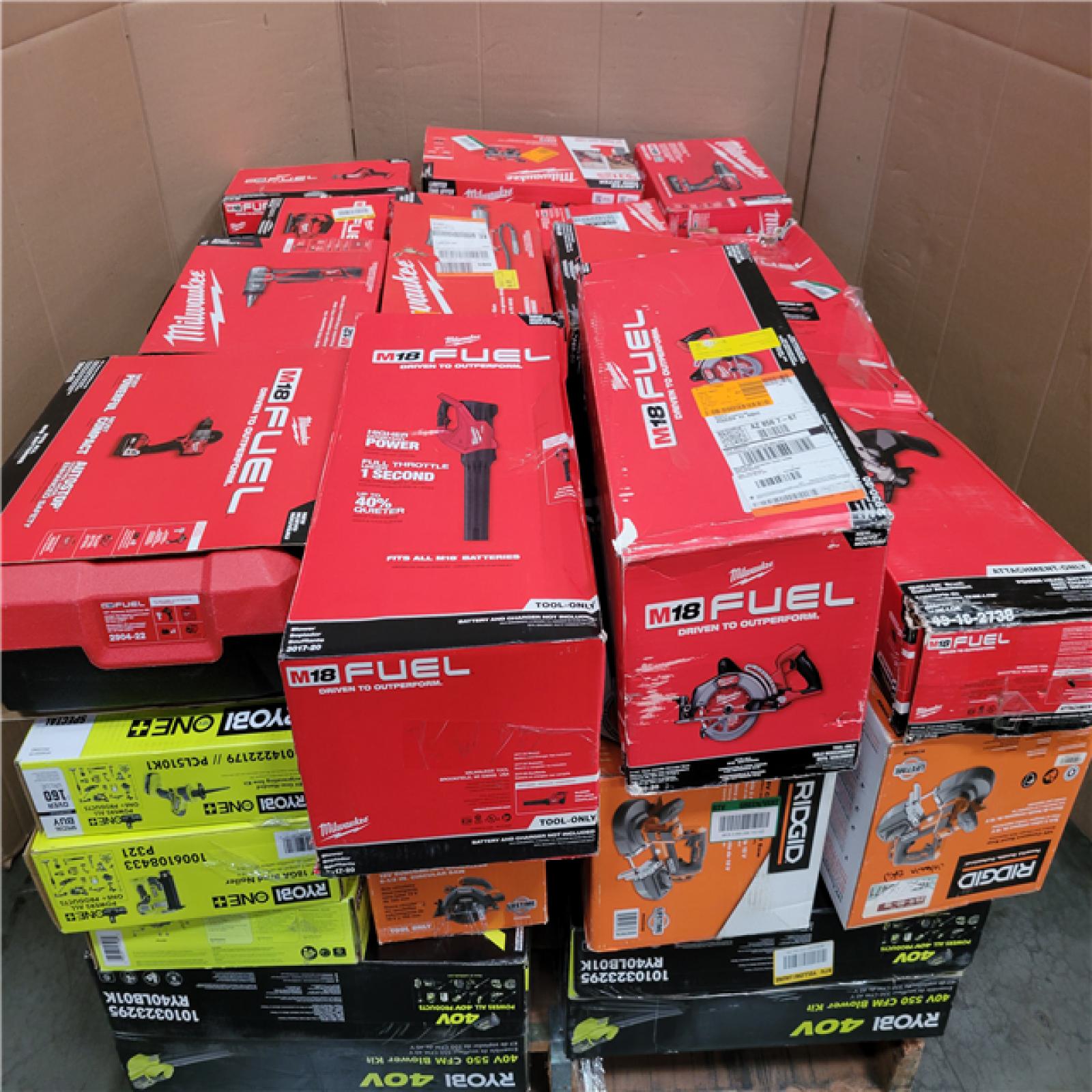 CALIFORNIA AS-IS TOOL PALLET