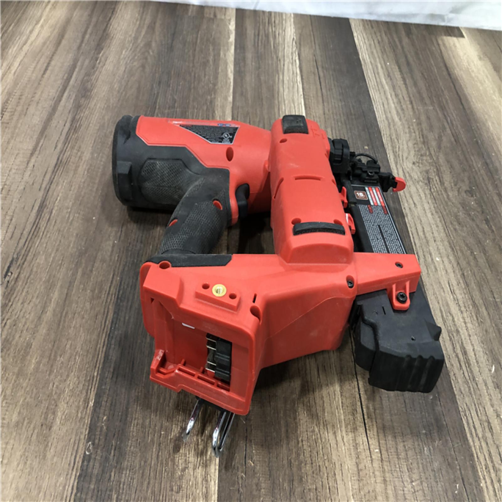 AS-IS Milwaukee FUEL 18-Volt Lithium-Ion Brushless Cordless Gen II 18-Gauge Brad Nailer (Tool-Only)