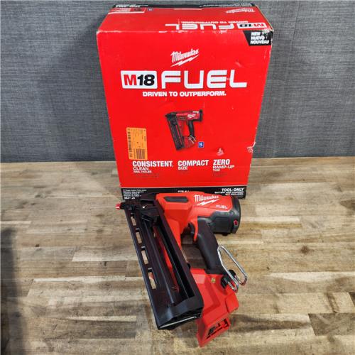 HOUSTON LOCATION - AS-IS Milwaukee 2841-20 18V Cordless Gen II 16 Gauge Angled Finish Nailer (Tool Only)