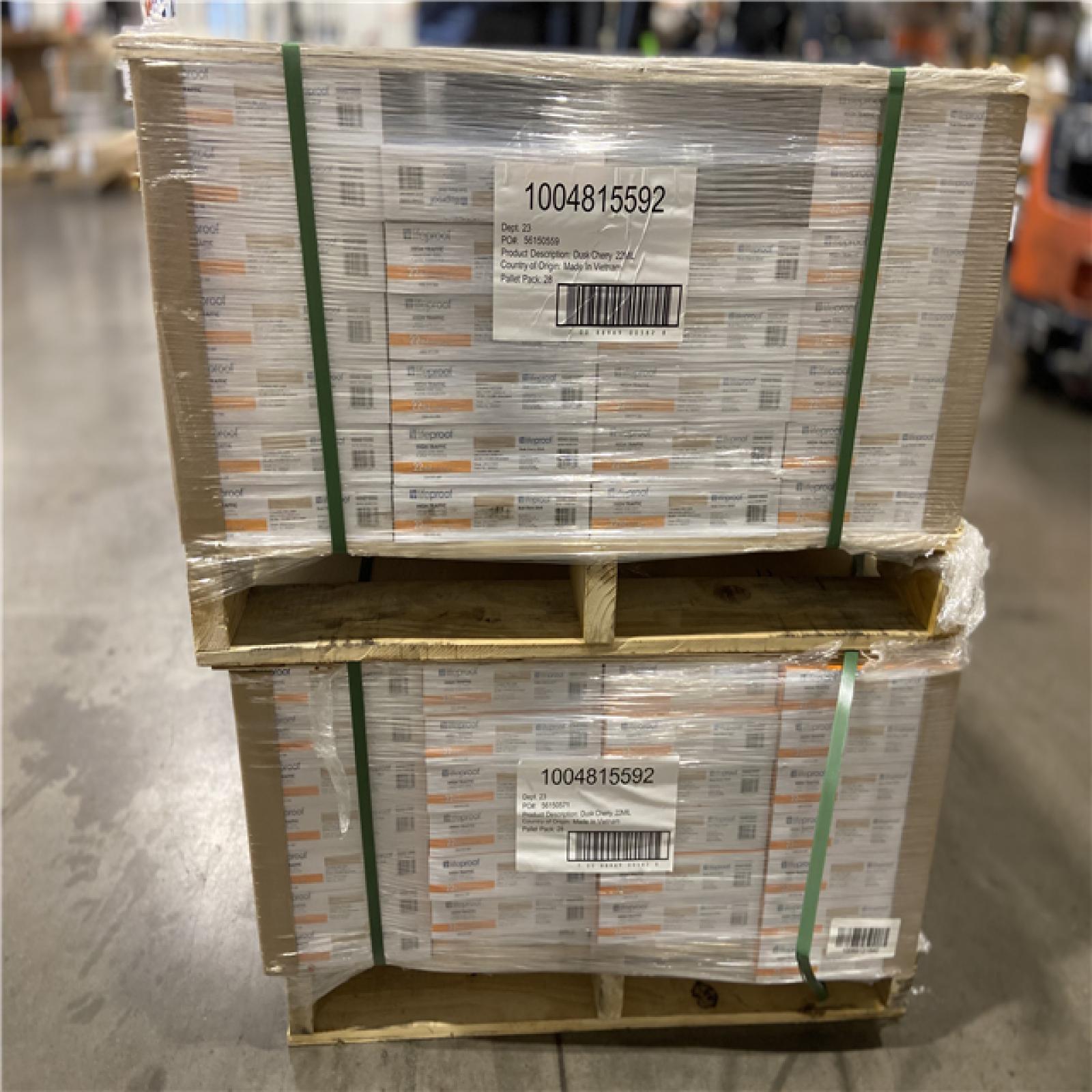 DALLAS LOCATION - Lifeproof Dusk Cherry 22 MIL x 8.7 in. W x 48 in. L Click Lock Waterproof Luxury Vinyl Plank Flooring (20.1 sqft/case) - 53 CASES