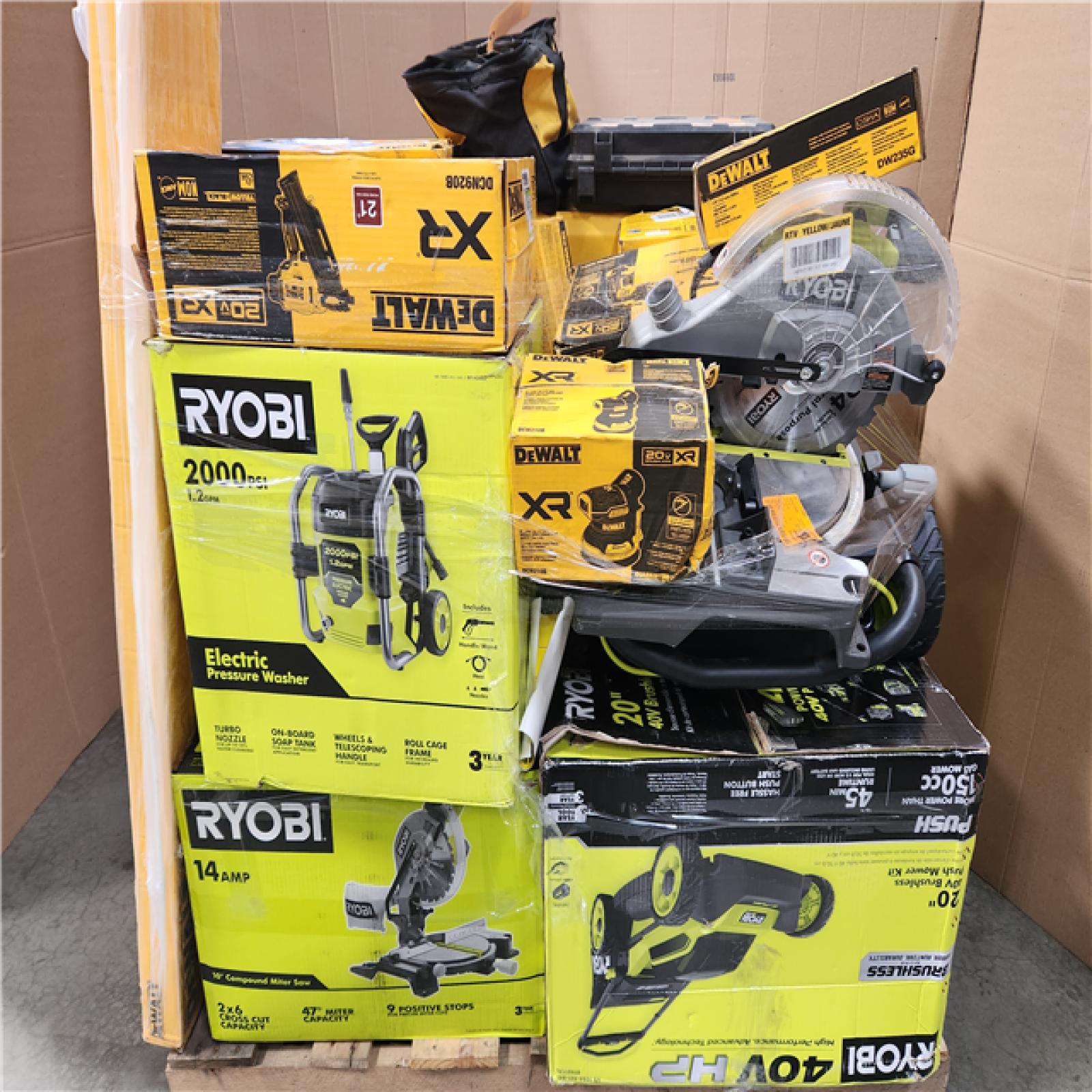 CALIFORNIA AS-IS TOOL PALLET
