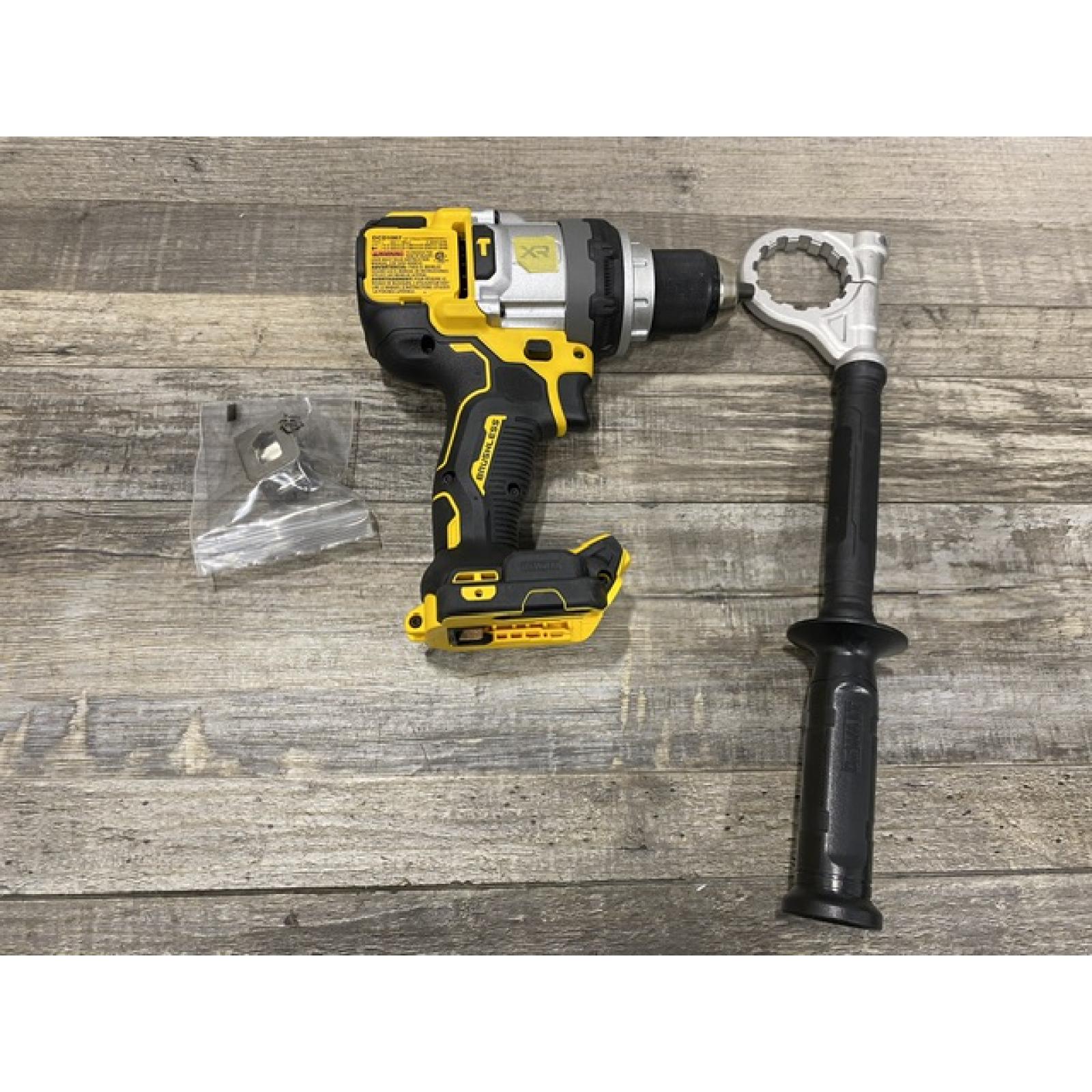 AS-IS DEWALT 20V MAX Brushless Cordless 1/2 3-Speed Hammer Drill (Tool-Only)