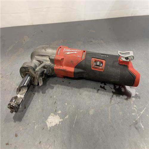 AS-IS - Milwaukee M12 FUEL 12V Brushless Cordless 16 Gauge Variable Speed Nibbler