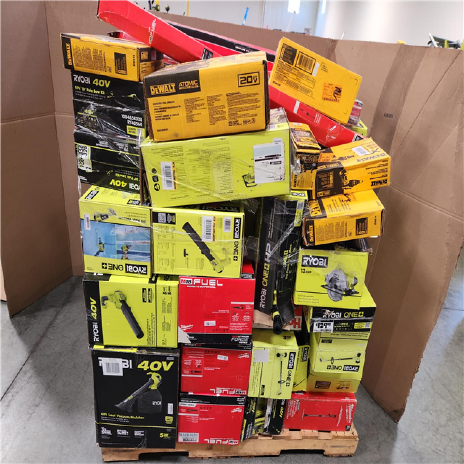 California AS-IS Tool Pallet