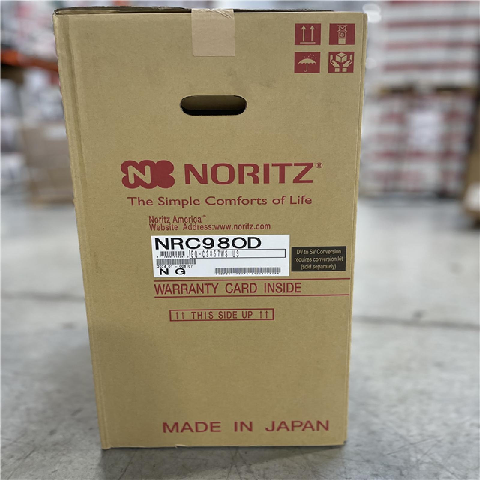 NEW! - Noritz America 199 MBH Outdoor Condensing Natural Gas Tankless Water Heater