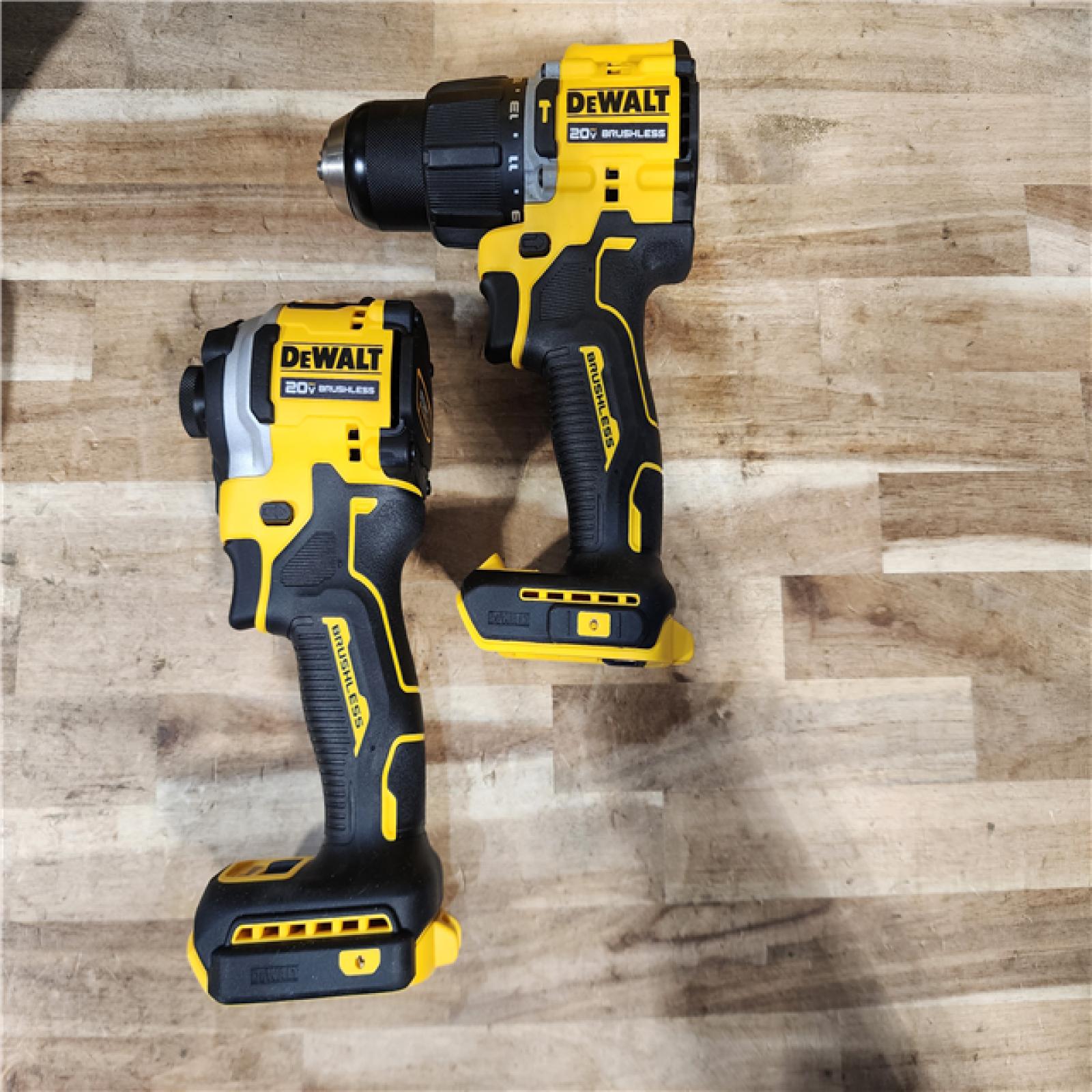 HOUSTON LOCATION - AS-IS DEWALT ATOMIC 20V MAX Lithium-Ion Cordless 2-Tool Combo Kit