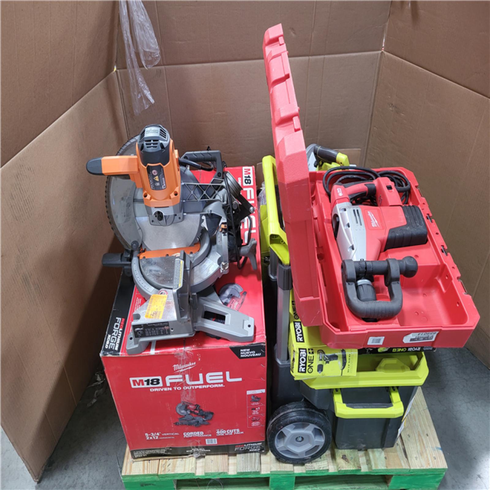 CALIFORNIA AS-IS TOOL PALLET