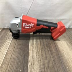 AS-IS Milwaukee 18V Lithium-Ion Brushless Cordless 4-1/2 in./5 in. Grinder w/Paddle Switch (Tool-Only)